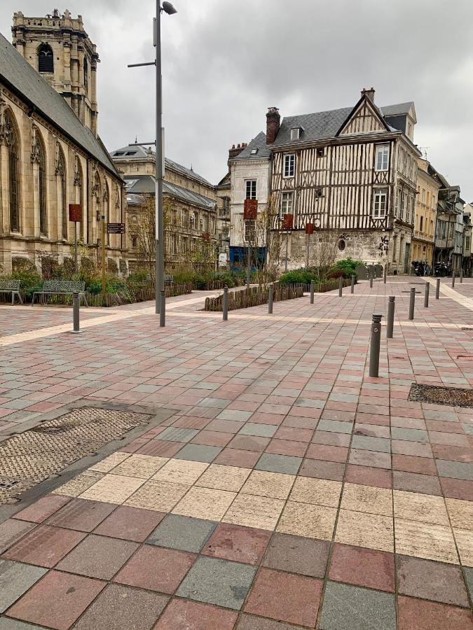 Studio centre ville Rouen Extérieur photo
